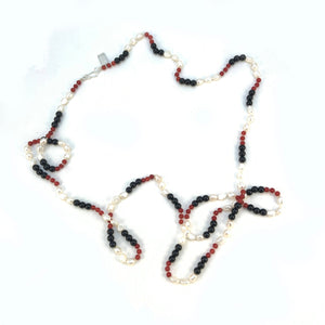 Black, White & Red 50”