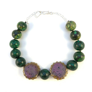 Green & Purple 17"